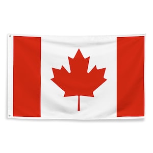 Canada indoor flag premium build to last longer