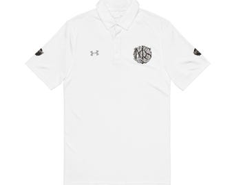 Mandala Lion Embroidered Polo | Polo