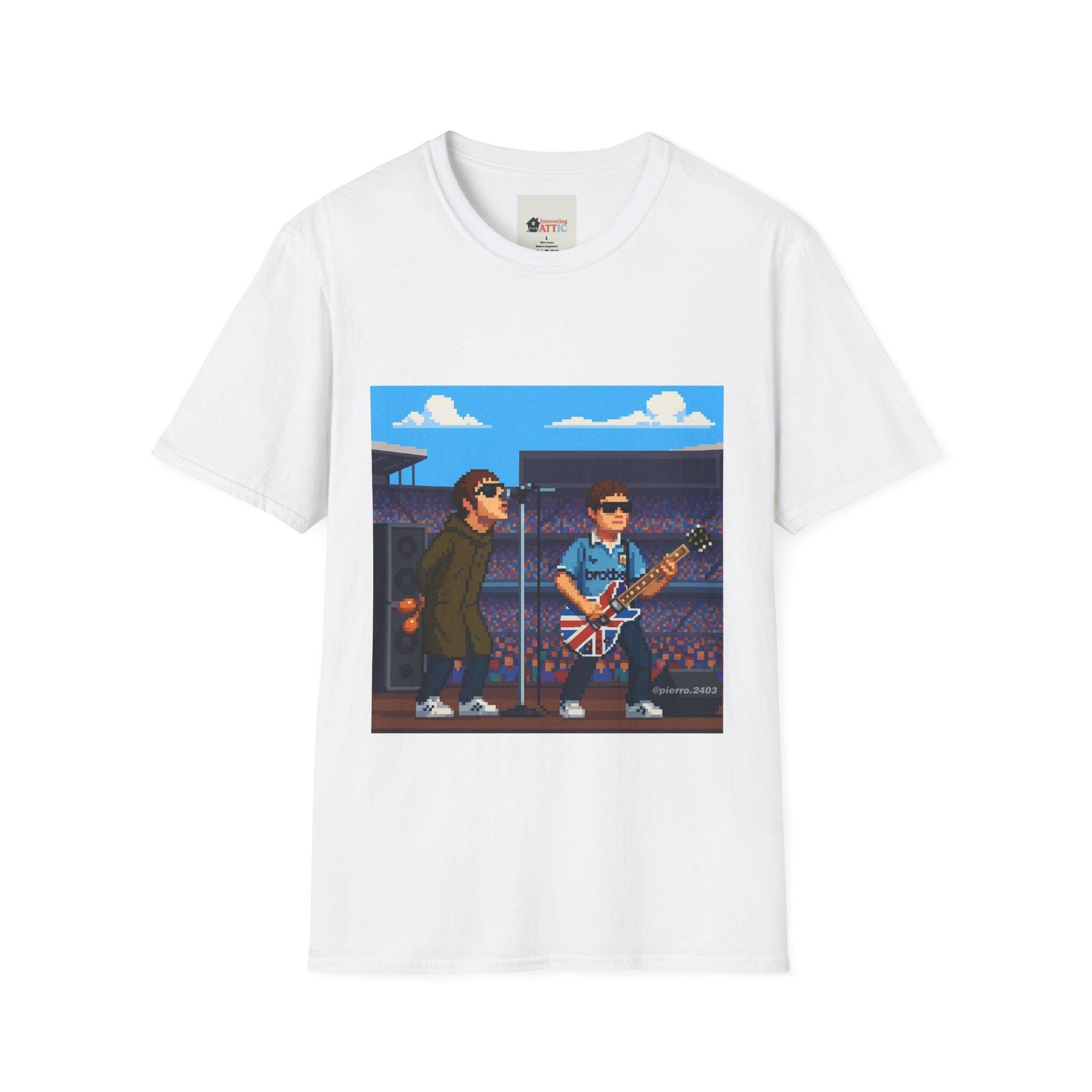 Sam Fender Retro Graphic T-Shirt – Men's Short Sleeve Cotton Blend Tee, Gildan, UK Made - View #11