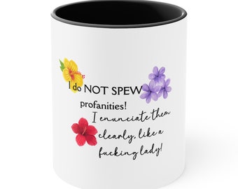 Funny Sarcastic Coffee Mug: Sweary Mom Gift