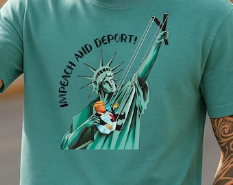 Resist with Humor T-Shirt: Anti-Trump Statement Tee