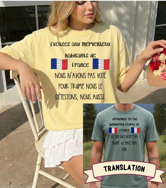 Apologies to the Country Of Choice T-shirt | Pick The Country, I Fit It in The Required Language & Flag