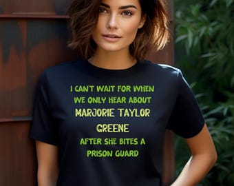 Anti-MTG Unisex Jersey Tee: Political Humor Shirt
