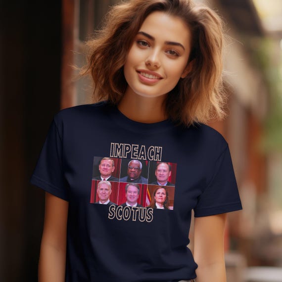 Political Shirt/Anti Trump Shirt/Unisex Ultra Cotton Tee - Anti SCOTUS Women's Rights Tshirt-MAGA Cult American Psycho Donald Trump