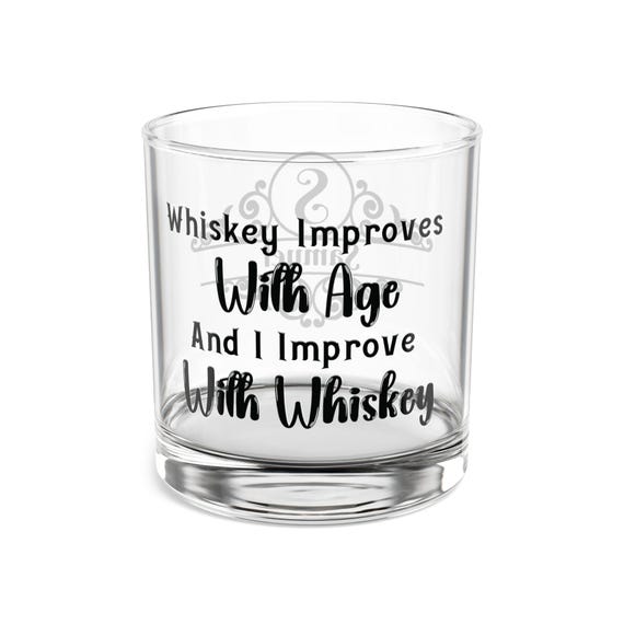 Custom Rocks Glass: Personalized Whiskey Gift, 10oz Barware