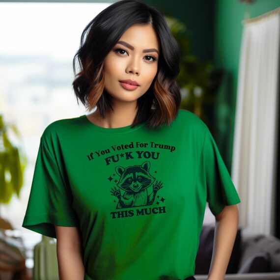 F Trump Statement Tee: Bold Resistance Fashion, Political Protest Apparel, Anti-Fascist Attire, Anti-Trump Gift, Humorous Resistance Tee