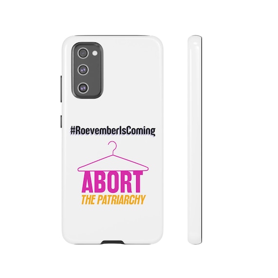 Coat Hanger Burn The Patriarchy Election Phone Case- Anti Trump Pro Reproductive Rights - Gift For Woman Feminist Pro Choice Kamala Harris