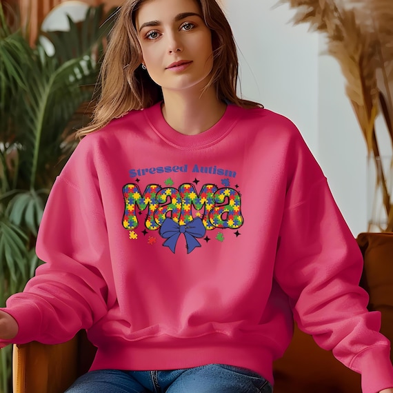 Empowering Mom Life: Autism Awareness Sweatshirt! | Gift for Mother's Day