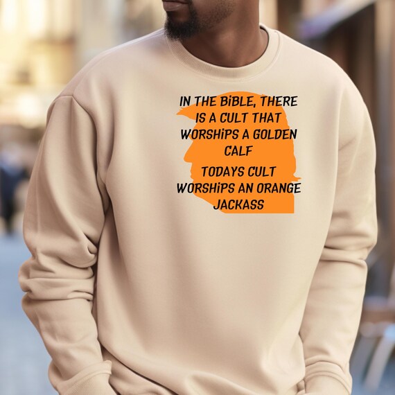 Anti MAGA Cult Unisex Sweatshirt: Political Leftie Gift