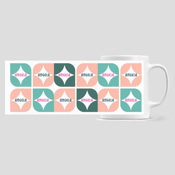 Personalized Retro 20 Oz Jumbo Mugs