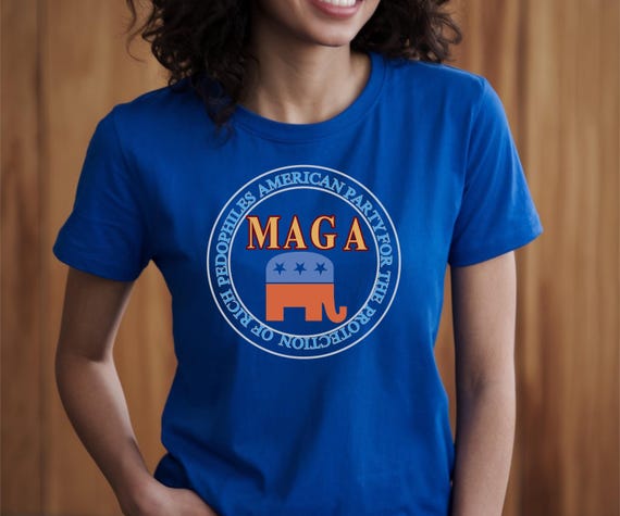 Anti MAGA Pedo Protector Graphic Tee: Political Activism Unisex T-Shirt