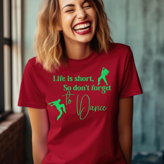 Carpe Diem Dance Tee: Seize the Day with this Inspirational Shirt for Dancers! Great Gift For Dancers Or Dance Teachers In Time For School