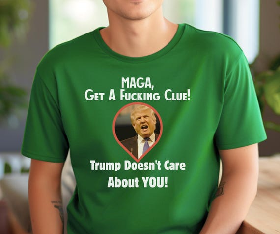 MAGA Statement Shirt: Make a Statement with this Funny Graphic Tee - Stand Out at Rallies with this Humorous Shirt, Anti MAGA Message Tee