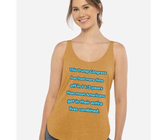 Trump Congress Women's Flowy Festival Tank Top