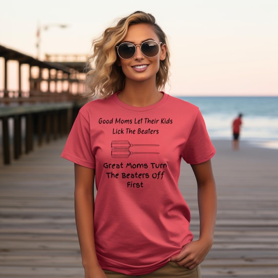 Funny Mom Vibes Mother's Day Shirt -Funny Mama Sassy, Snarky, Funny Moms Life Tee - Gildan 64000 Softstyle Unisex Tee - Great Gift For Mom