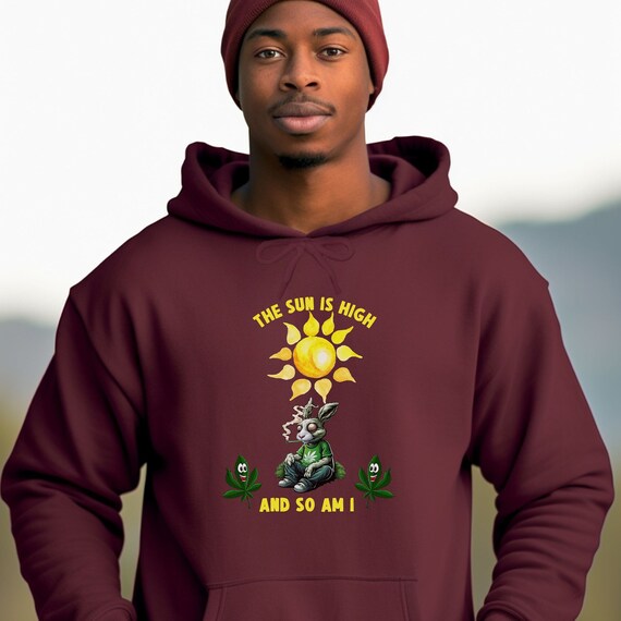 Cool Hoodies THC Stoner Gifts- Cute Weed Cannabis Hoodie - Funny Weed Hooded Sweatshirt - Hippie Clothes - Great Gift For Fall