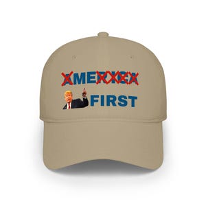 Antitroef "ME" eerste baseballcap | America First-hoed voor politieke verklaringen afbeelding 1