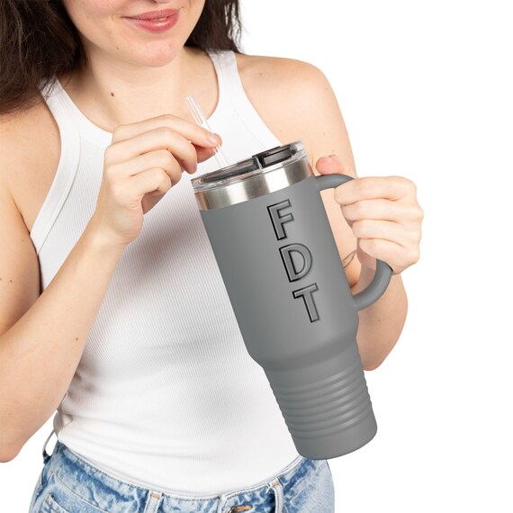 Stay Hydrated in Style with this FDT Insulated Travel Mug - Ideal Gift for Coffee Aficionados, Stay Hydrated At Protest Rallies, Great Gift