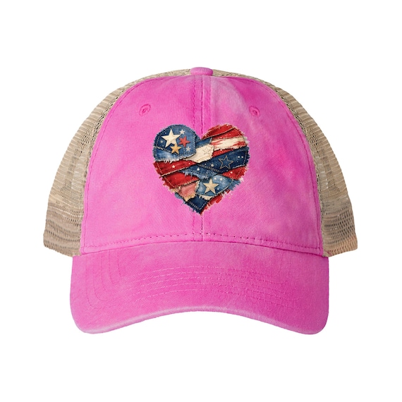 Women's Washed Mesh-Back Cap | Concealed Ponytail Opening