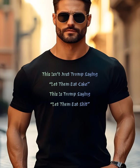 Eat The Rich Unisex Tee - Marie Antoinette Political Statement
