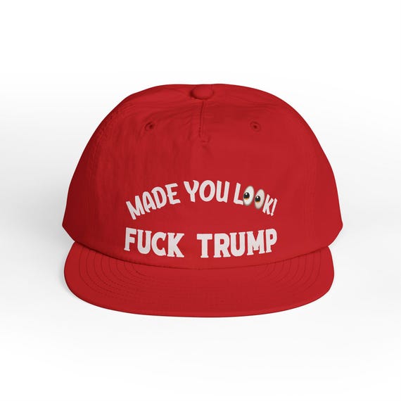 Made You Look "F" Trump Surf Cap | Political Statement Hat