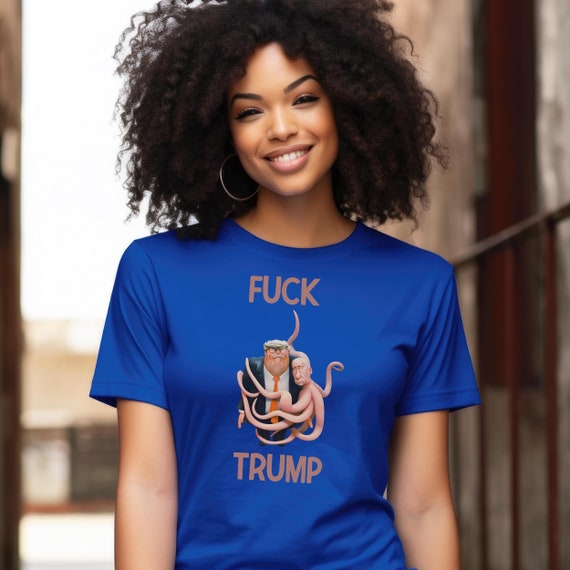 Shirts That Go Hard Anti Trump Shirt, Feminist F*** Trump F*** Putin Shirt, Unisex Tee for Activists, Anti-Trump Humor, American Psycho Tee