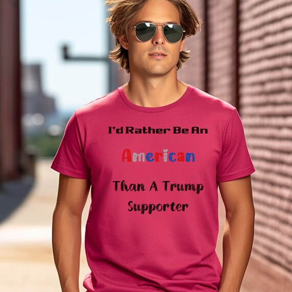 Anti Trump Tshirt, Donald Trump Anti MAGA Unisex Garment-Dyed T-shirt - Vote Shirt Election Roevember 2024 Shirt