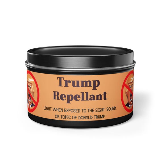 Trump Repellant Scented Candle, Funny Gag Gift, Home Decor