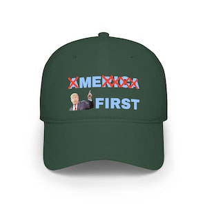 Antitroef "ME" eerste baseballcap | America First-hoed voor politieke verklaringen afbeelding 4
