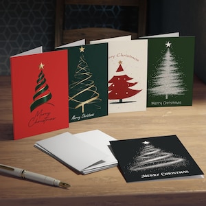 Multi-Design Christmas Cards – Holiday Greetings, Eco-Friendly Set