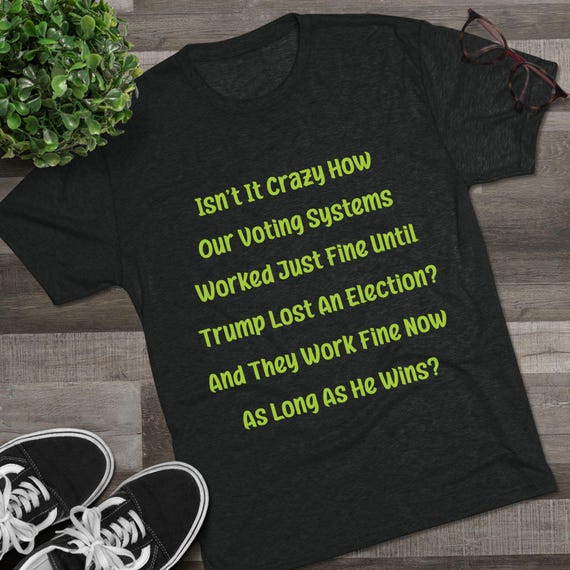 Anti Trump Voting Tee | Political Statement Protest Shirt