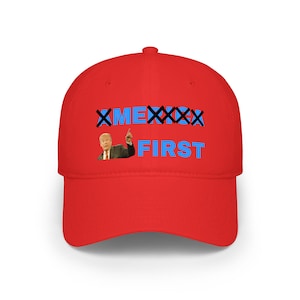 Antitroef "ME" eerste baseballcap | America First-hoed voor politieke verklaringen afbeelding 2