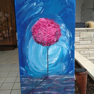 wall decoration, decoration, acrylic painting, acrylic, canvas, abstract, painting, tree, original, handmade
