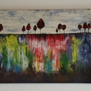 Wall decoration, decoration, acrylic painting, acrylic, canvas, abstract, picture, painting, original, handmade