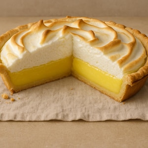 Lemon meringue pie recipe PDF | Printable lemon dessert | Tangy pie digital download | Summer dessert recipe | Instant bake printable