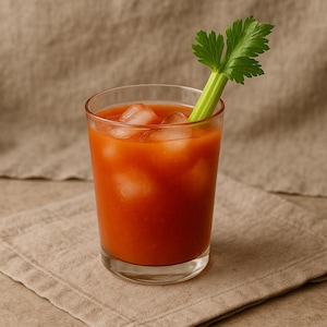 Ricetta del cocktail Bloody Mary in formato PDF / Bevanda alla vodka piccante stampabile / Scheda classica per il brunch / Download digitale istantaneo per raccoglitore di ricette