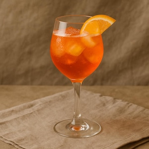 Recette de cocktail Aperol Spritz PDF | Boisson d'été à l'orange avec prosecco | Carte de recette imprimable | Téléchargement instantané | Décoration de chariot de bar