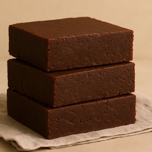 No bake almond butter brownies recipe PDF | Healthy chocolate dessert | Easy printable snack | Simple sweet treat download
