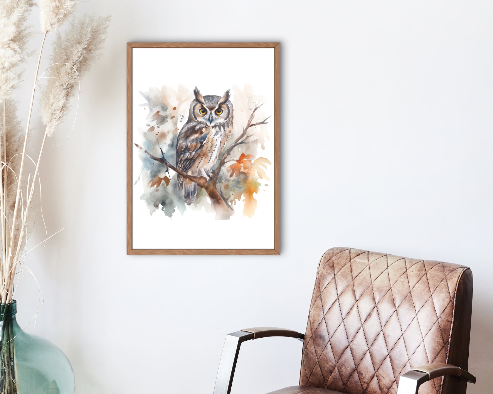 Watercolor Owl Clipart | PNG Format for Commercial Use, Instant ...