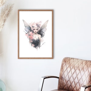 Watercolor Gothic Fairy Clipart | PNG Format for Commercial Use ...