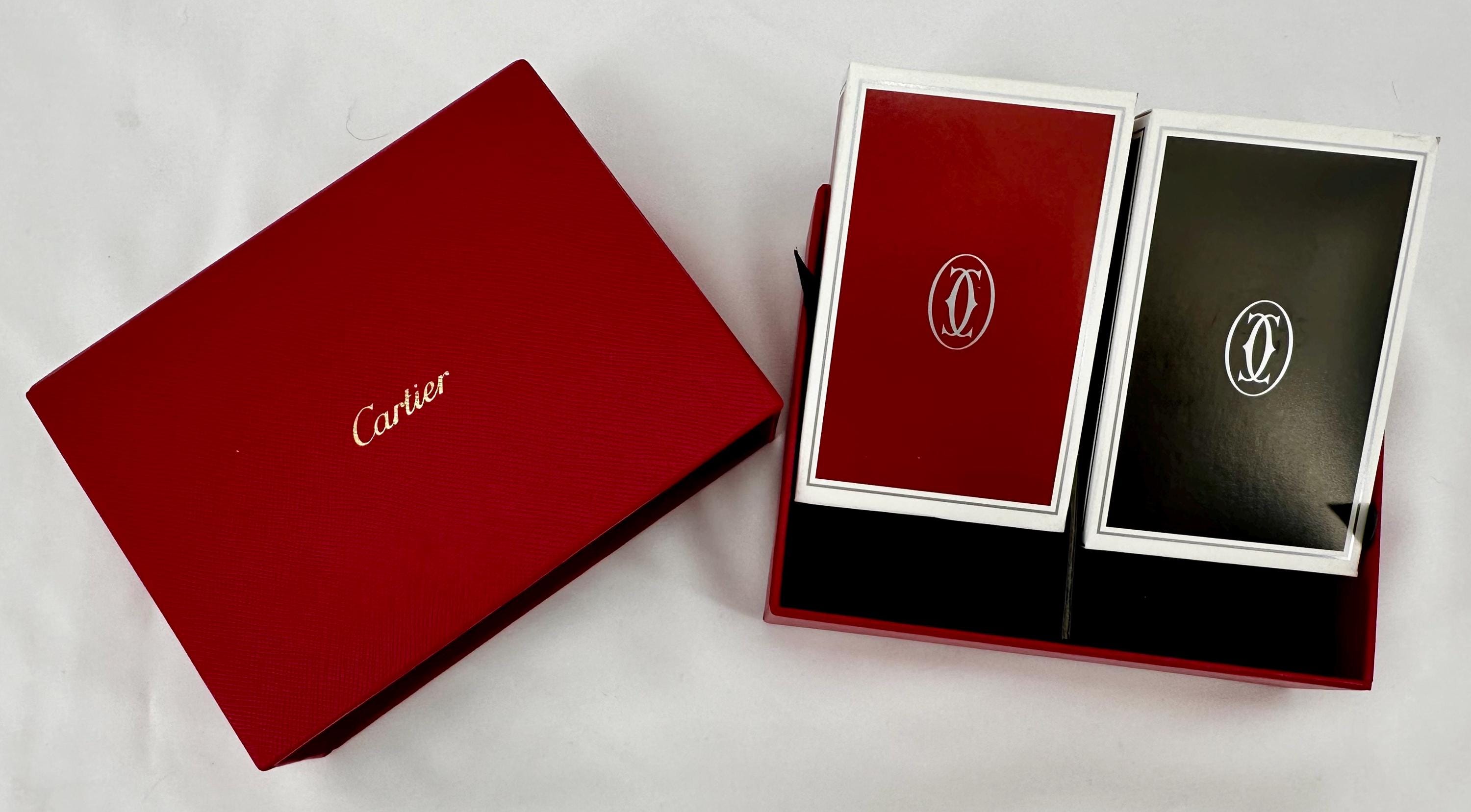 稀少品　レトロ　Cartier トランプカードセット Cartier Playing Cards - Etsy