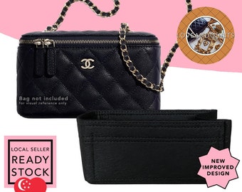 Chanel Vanity Bag Organizer bag Insert bag Shaper bag Liner | Premium Felt Organiser