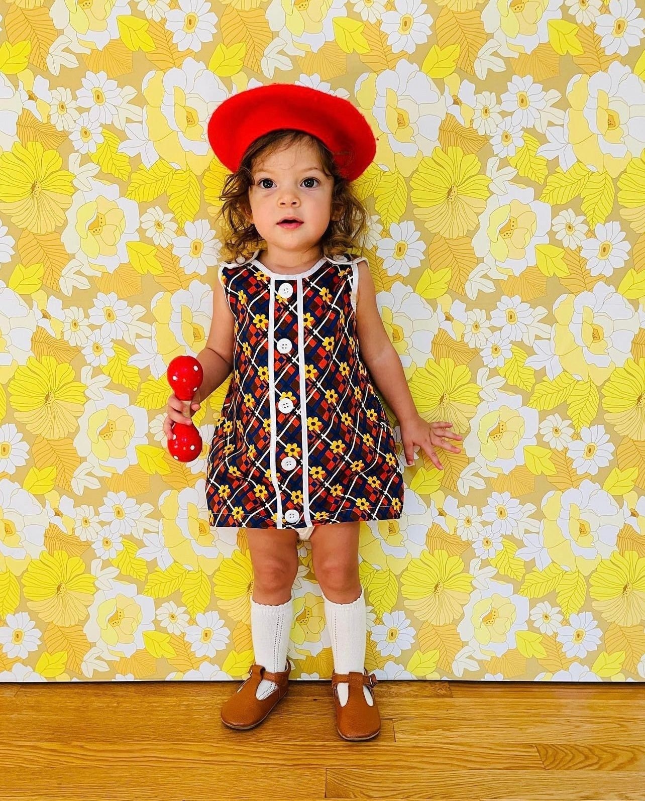 Little girl hotsell 60s outfit