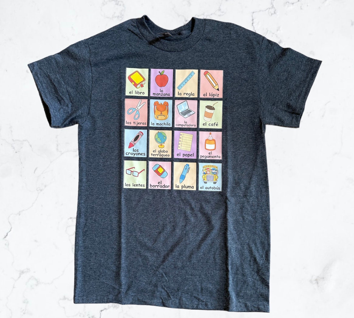 ESL Teacher Maestra Tshirt (Dark Heather Gray)