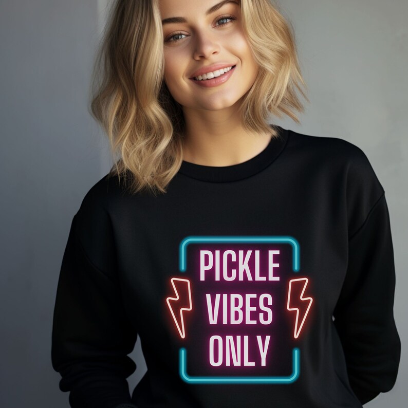 Pickleball Winter Outfit Funny Longsleeve Sweater Pickleball Etsy