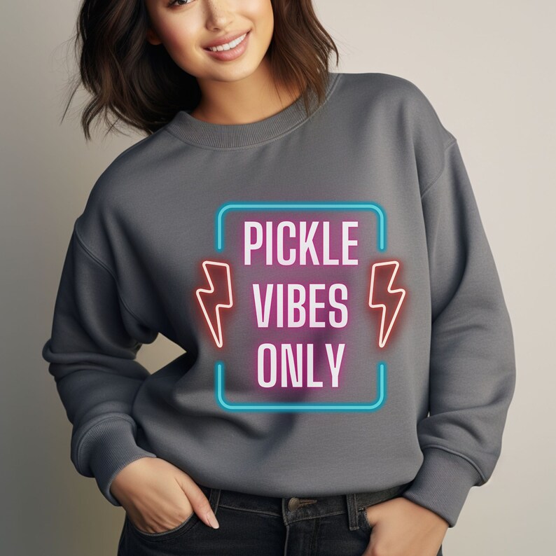 Pickleball Winter Outfit Funny Longsleeve Sweater Pickleball Etsy