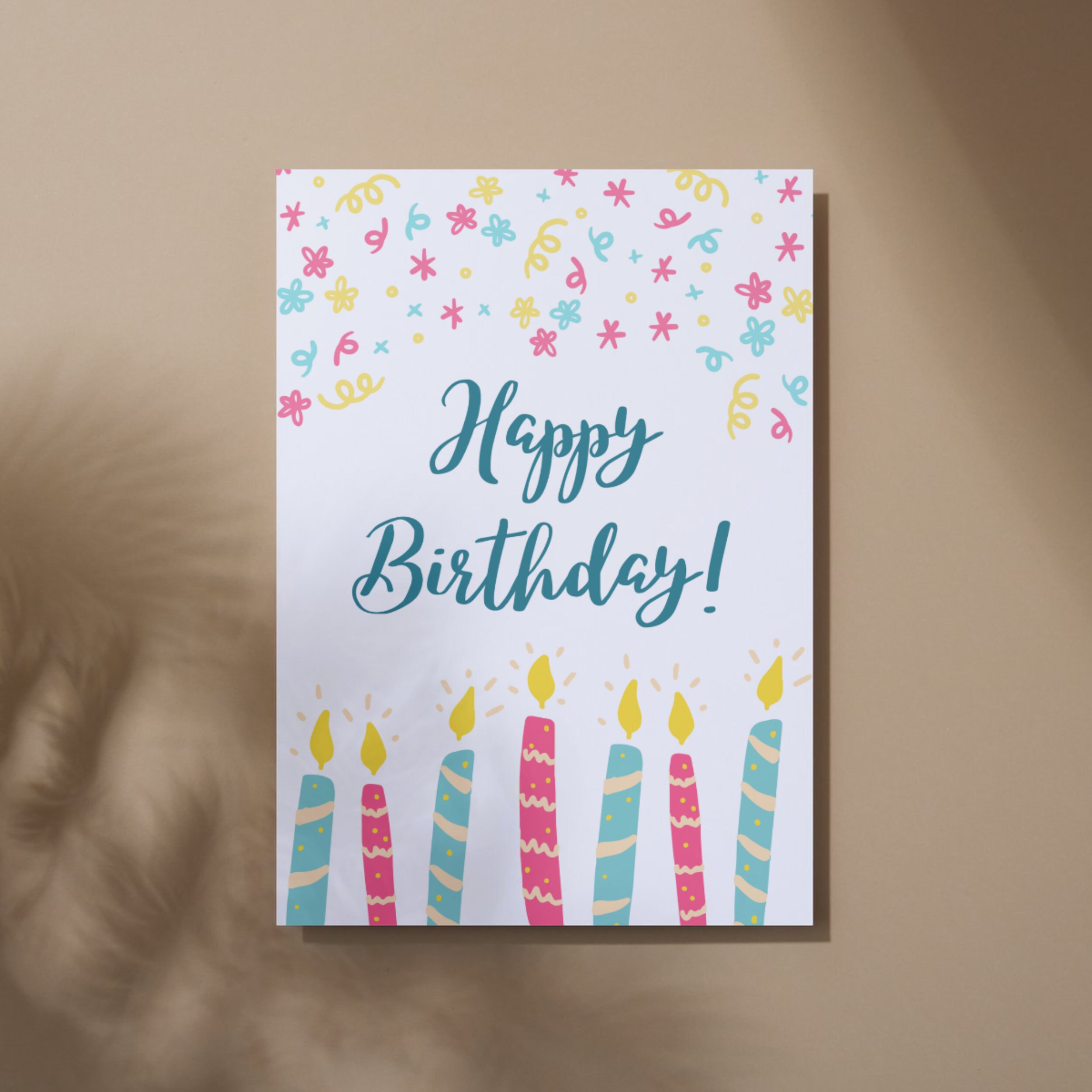 Biglietto Di Compleanno Per Figlio Con Lamina Oro – Words 'n' Wishes – Ecologico Con Busta