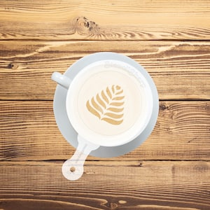 Latte Art Stencil, Coffee Stencil, Coffee Stencil Custom, Coffee Stencil Logo, Stencil for Coffee, Coffee Gift, Barista Gift, Coffee Lover