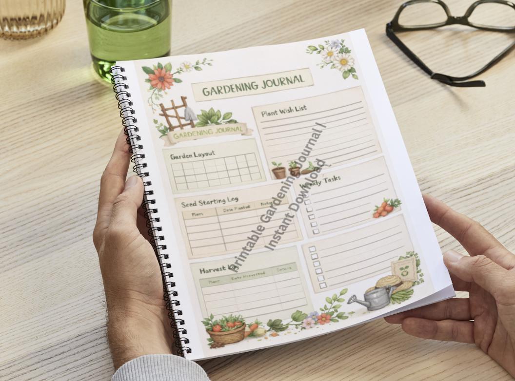 Gardening Journal Printable – Stay Organized & Grow With Confidence - Etsy