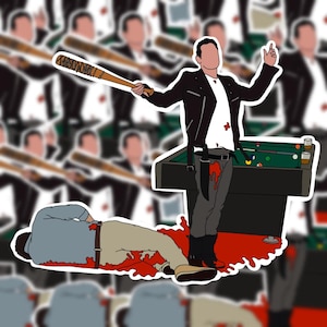 Limited Edition The Walking Dead Negan Ends Spencer Sticker